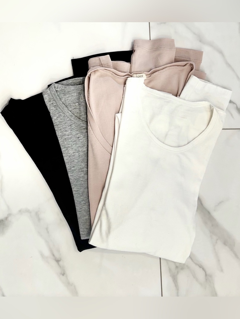 4 Pack, 💯% Cotton LS T-Shirts